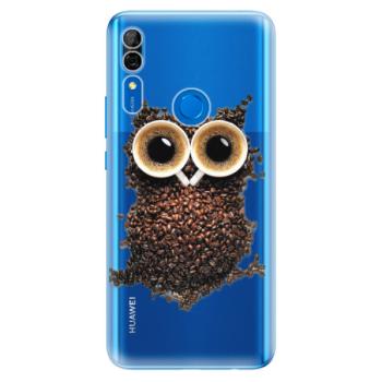 Odolné silikonové pouzdro iSaprio - Owl And Coffee - Huawei P Smart Z