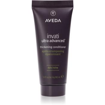 Aveda Invati Ultra Advanced™ Thickening Conditioner Rich intenzivní kondicionér pro jemné nebo řídnoucí vlasy 40 ml