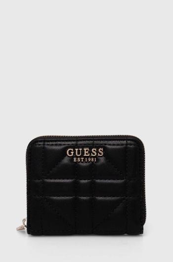 Peněženka Guess ASSIA černá barva, SWQG84 99370