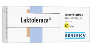 GENERICA Laktoleraza s obsahom enzýmu, 60 tablet