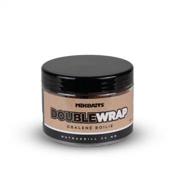 Mikbaits Boilie ManiaQ Double Wrap NutraKRILL 500ml