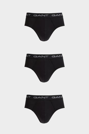 SPODNÍ PRÁDLO GANT BRIEF 3-PACK BLACK