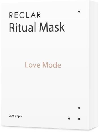 Arcpakolás RECLAR Ritual Mask Love Mode, 5 darab