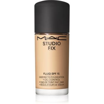 MAC Cosmetics Mini Studio Fix Fluid SPF 15 24HR Matte Foundation + Oil Control matující make-up SPF 15 odstín NC17 15 ml