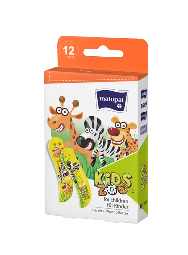 Matopat Kids ZOO náplasti 12 ks