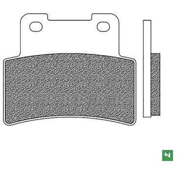 Newfren brzdové destičky (směs SCOOTER ELITE ORGANIC) (2ks) M502-829 (M502-829)