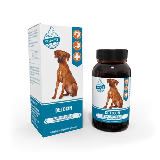 Humátové tablety Detoxin pro psy 90 ks - Green idea