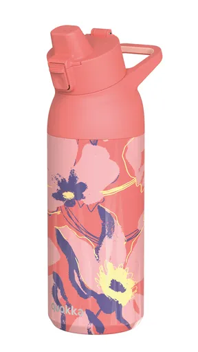 Nerezová sportovní láhev s pítkem Tide, 700ml, Quokka, coral sketch