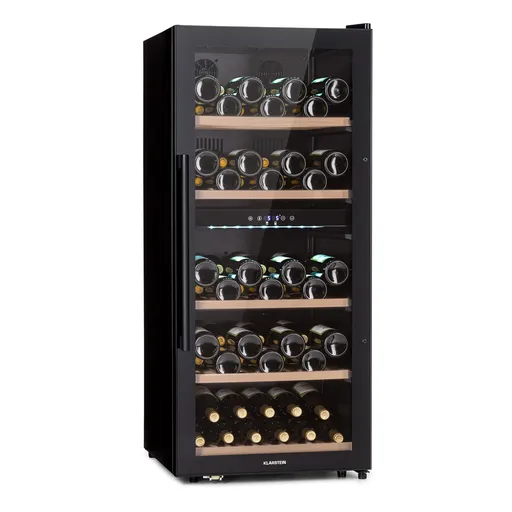 Klarstein Barossa 91 Duo, vinotéka, 204 l, 91 lahví, 2 zóny