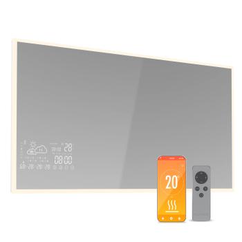 Blumfeldt Infračervený ohřívač | Smart Mirror | Infračervené záření | 600 W | IP44