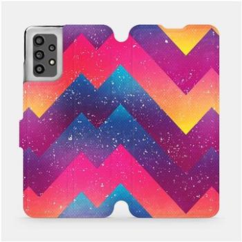 Flip pouzdro na mobil Samsung Galaxy A32 LTE - V110S Barevné klikyháky (5903516719150)