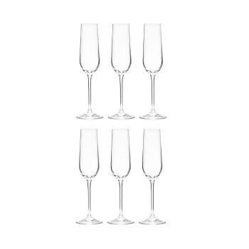 SANTE kristályüveg pezsgőspohár 180ml, 6 db-os készlet