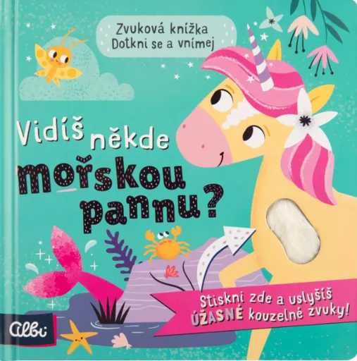 Vidíš někde mořskou pannu? - Zvuková hmatová kniha