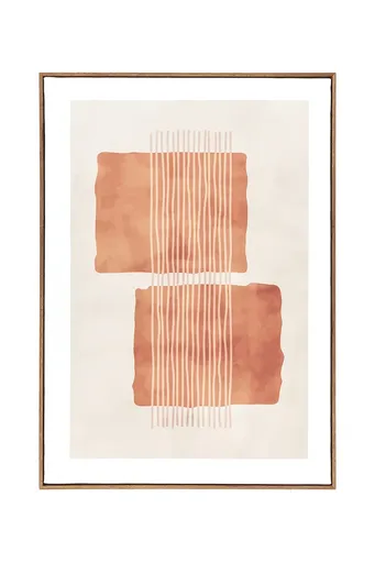 Nástěnná dekorace v rámu House Nordic Mina 50 x 70 cm