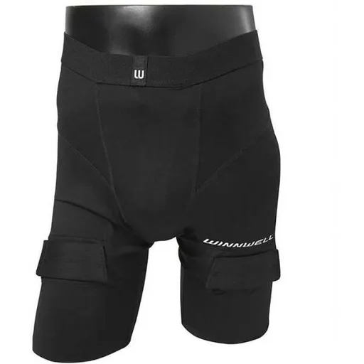 WINNWELL JOCK COMPRESSION YTH Kompresní kraťasy, černá, velikost