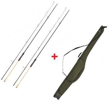 Zfish prut combo 2x prut sunfire stalker 3 m 3 lb + pouzdro