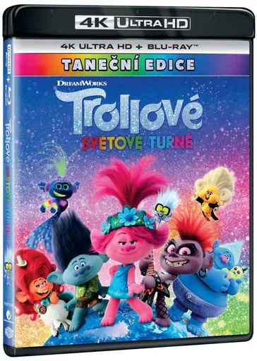 Trollové 2: Světové turné (4K UHD + BLU-RAY) (2 BLU-RAY)