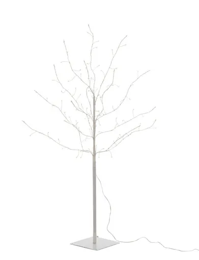 Dekorace bílý svítící stromeček Tree Bare Led M - Ø 80*100 cm 6631