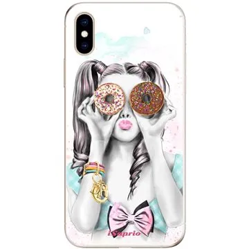 iSaprio Donuts 10 pro iPhone XS (donuts10-TPU2_iXS)