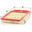 MANN-FILTER C4287/1 pro vozy SEAT;SKODA;VW (C4287/1)