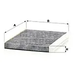 MANN-FILTER CUK2532 pro vozy HYUNDAI;KIA (CUK2532)