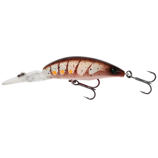 Savage gear wobler 3d shrimp twitch dr suspending brown shrimp 5,2 cm 6,4 g