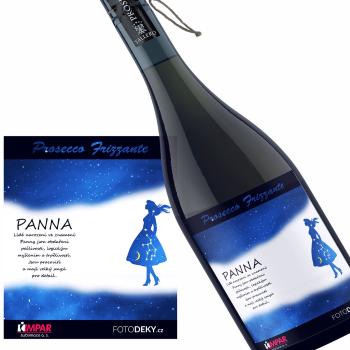 Víno Panna (23.8. - 22.9.) - Modré provedení (Druh Vína: Prosecco)