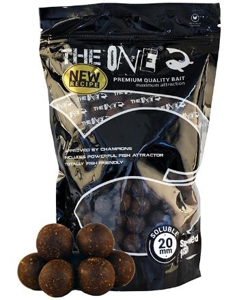 The one boilies rozpustné black soluble chobotnice švestka 1kg - 20 mm