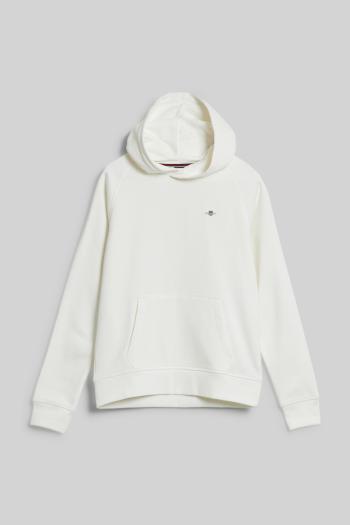 MIKINA GANT SHIELD HOODIE EGGSHELL