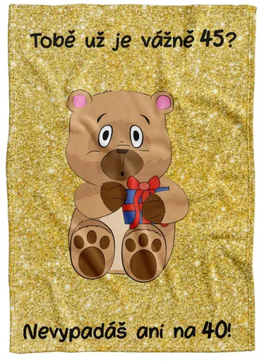 Deka Tobě už je tolik? (věk: 45, Podšití beránkem: NE)