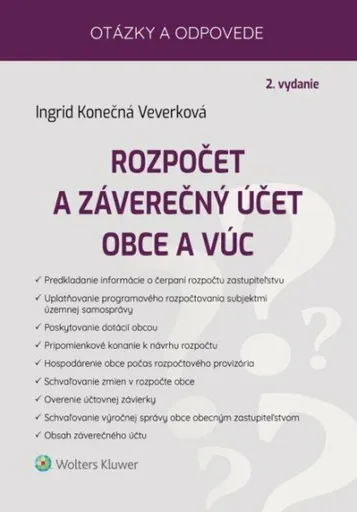 Rozpočet a záverečný účet obce a VÚC - Ingrid Konečná Veverková