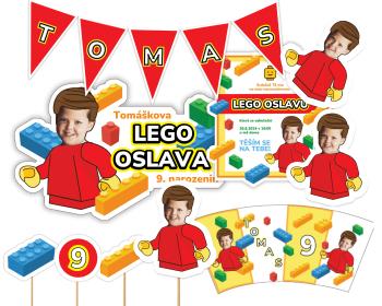 Personal Personalizovaný narodeninový set - Lego