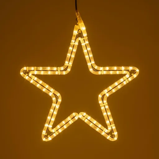 Xmas King XmasKing LED motiv hvězda průměr 50cm, PROFI 230V venkovní, teplá bílá bez napájení