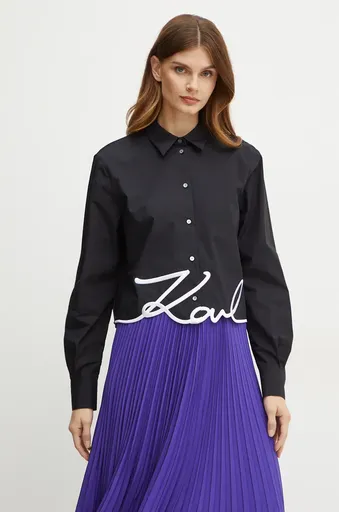 Bavlněná košile Karl Lagerfeld