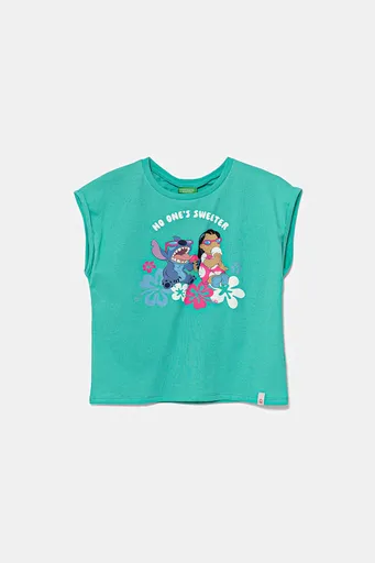 Dětské bavlněné tričko United Colors of Benetton x Disney