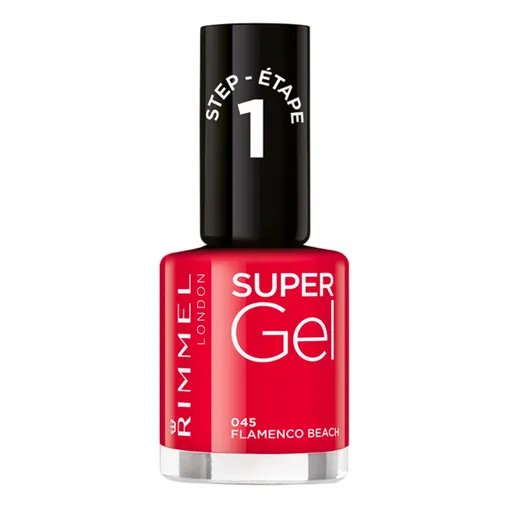 Rimmel Gelový lak na nehty Super Gel (Nail Polish) 12 ml 045 Flamenco Beach