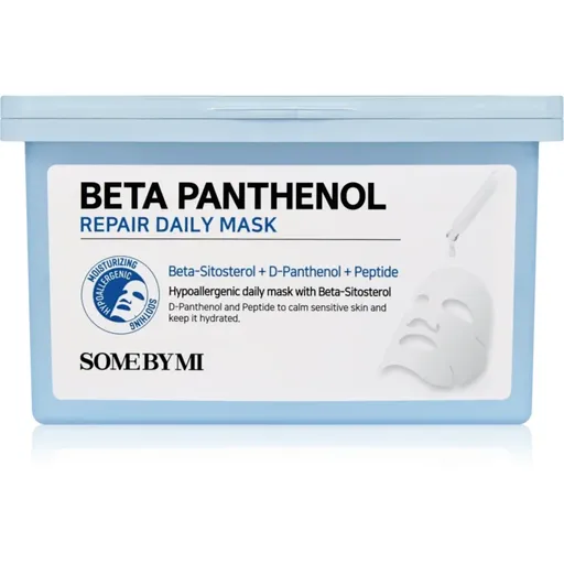 Some By Mi Beta Panthenol Repair Daily Mask zklidňující plátýnková maska velké balení 30 ks