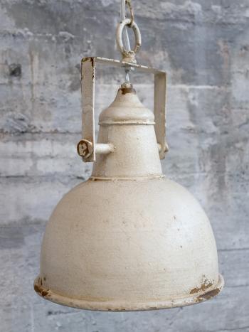 Béžové antik kovové závěsné světlo Vintage Lamp - Ø 24*36cm 70077919 (70779-19)