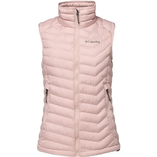 Columbia POWDER LITE VEST Dámská vesta, růžová, velikost