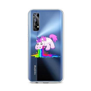 TopQ Realme 7 silikon Rainbow Splash 62087 (Sun-62087)