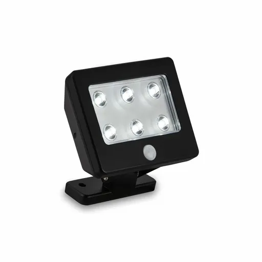 BRILONER LED venkovní svítidlo s čidlem 12 cm 6x0,06W 7lm černá BRI 2276-065