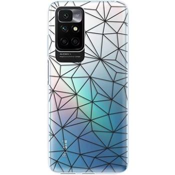 iSaprio Abstract Triangles 03 pro black pro Xiaomi Redmi 10 (trian03b-TPU3-Rmi10)