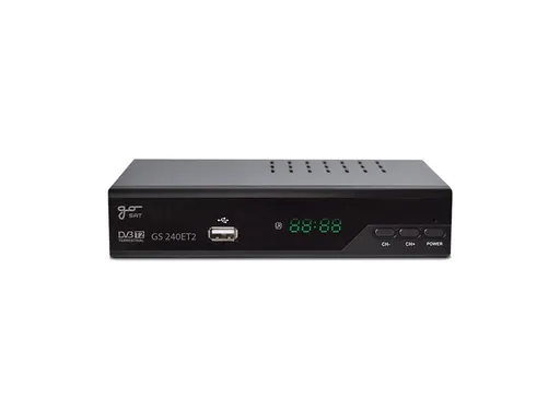 Set-top box GoSAT GS240ET2 - rozbaleno - pomačkaný/roztržený obal