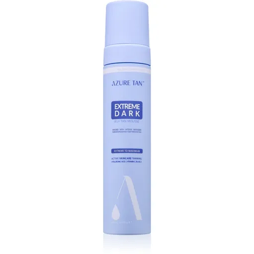 Azure Tan Violet Base samoopalovací pěna na tělo odstín Extreme Dark 200 ml