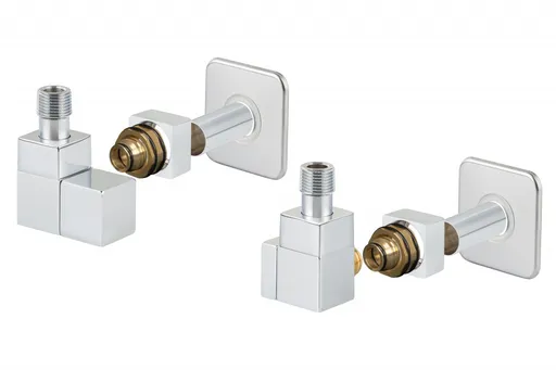 HOPA EDGE-SET, rohový hranatý ventil (Z2) Barva Chrom, Varianta Levá RDEDGESETLC