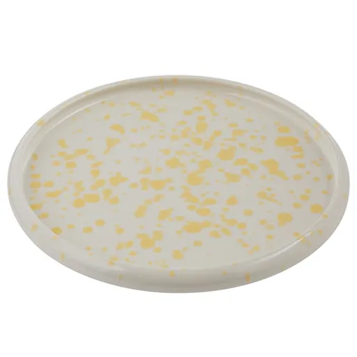 BOOGY SPLASH Snídaňový talíř 21 cm - žlutá