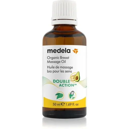 Medela Organic Breast Massage Oil masážní olej na prsa 50 ml