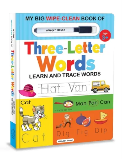 My Big Wipe And Clean Book of Three Letter Words
