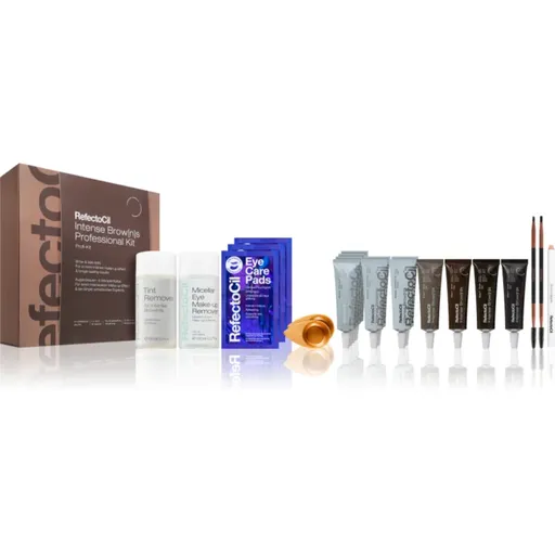 RefectoCil Intense Brow[n]s Professional Kit set na barvení řas a obočí