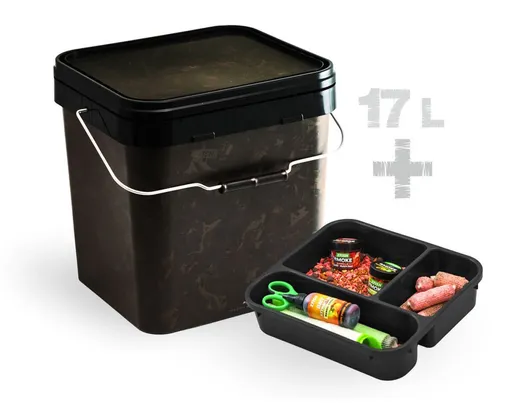 Zfish Kbelík Z-Core Camo Bucket 17L + Vnitřní Vložka,Zfish Kbelík Z-Core Camo Bucket 17L + Vnitřní Vložka